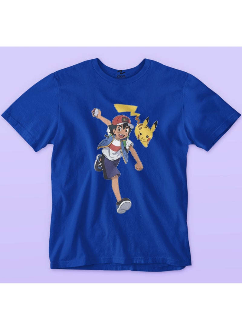 ZOOM Pokémon Go With Pickachu T-Shirt Design