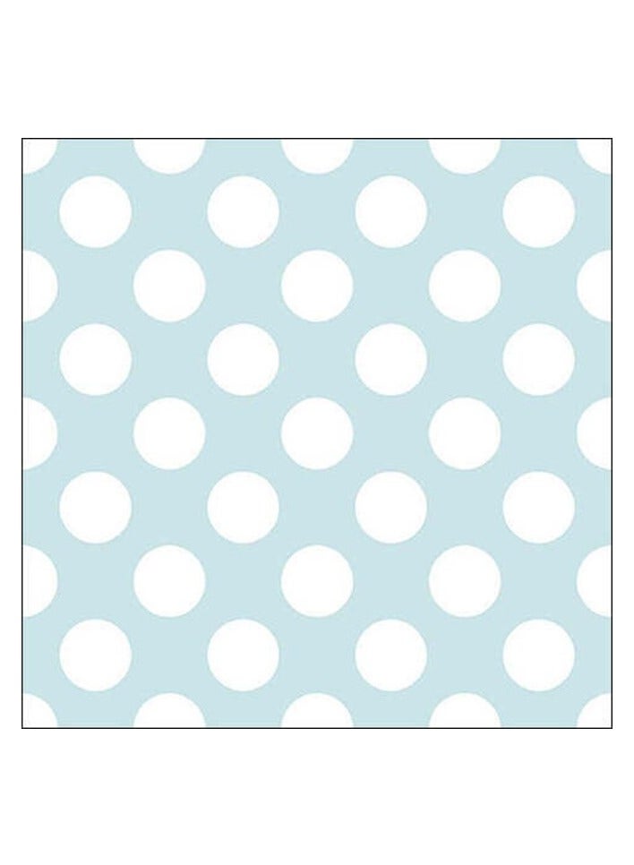 Ambiente Large Big-Dotted Blue Napkins