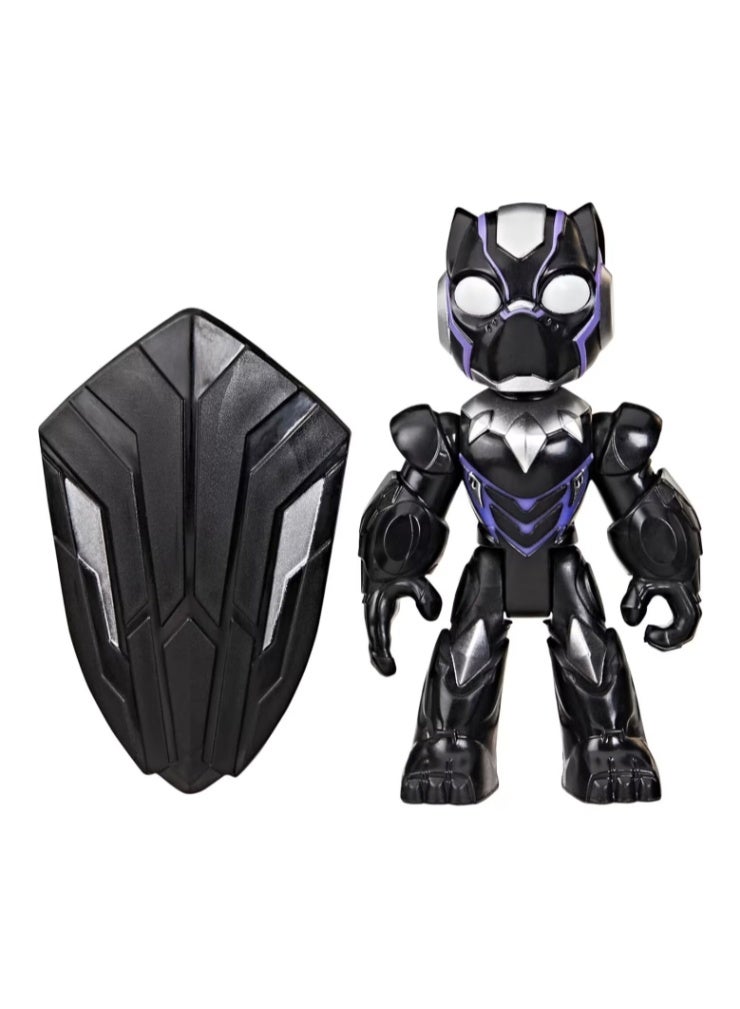 Hasbro Marvel Iron Man and His Awesome Friends Black Panther Action Figure Toy - Image 2