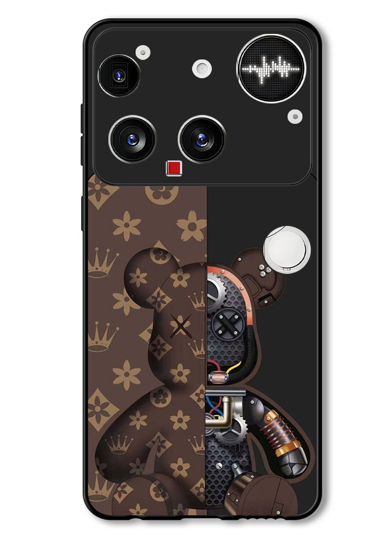 Theodor Case Compatible with Nothing Phone (3) 6.67 Inch Protection Shockproof Bumper Cover Kaws - Image 1