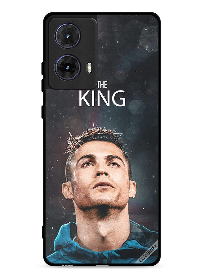 Covernex Motorola Moto G85 5G Protective Case Cover Ronaldo The King - Image 1