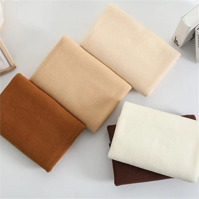 Thickened Shake Fleece Fabric Coral Cloth DIY Material Outerwear Jackets Plush Lining Hoodie 160x90cm/45cm(Color 17,90x160cm) - Image 4