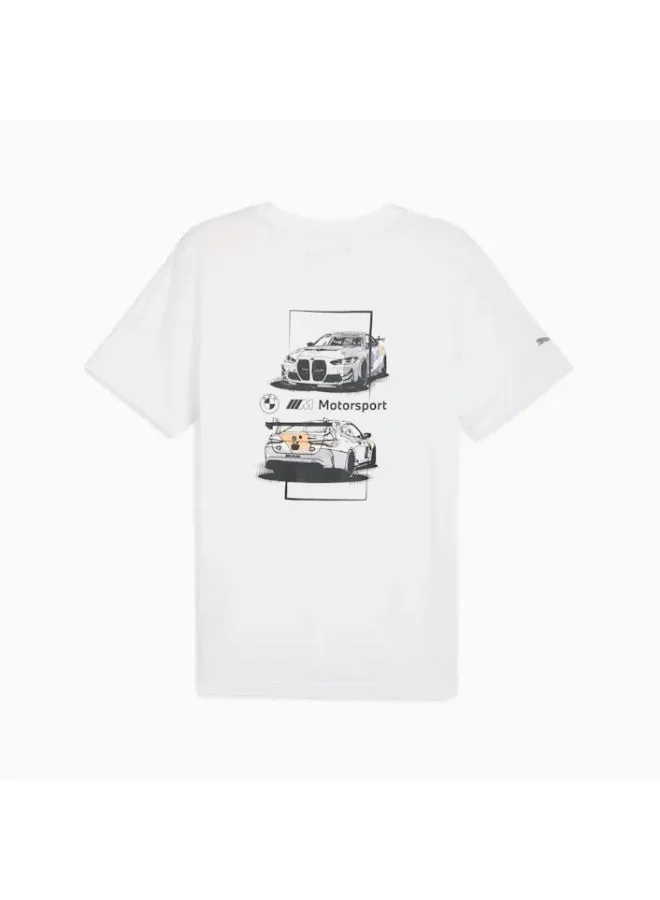 BMW Motorsport  BMW MMS Car Graphic Tee 2  White for Men | Best Price UAE