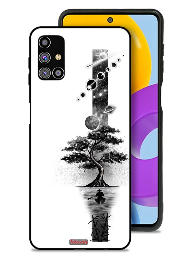 Tolwak Samsung Galaxy M31s Protective Case Cover Earth Space Art - Image 1