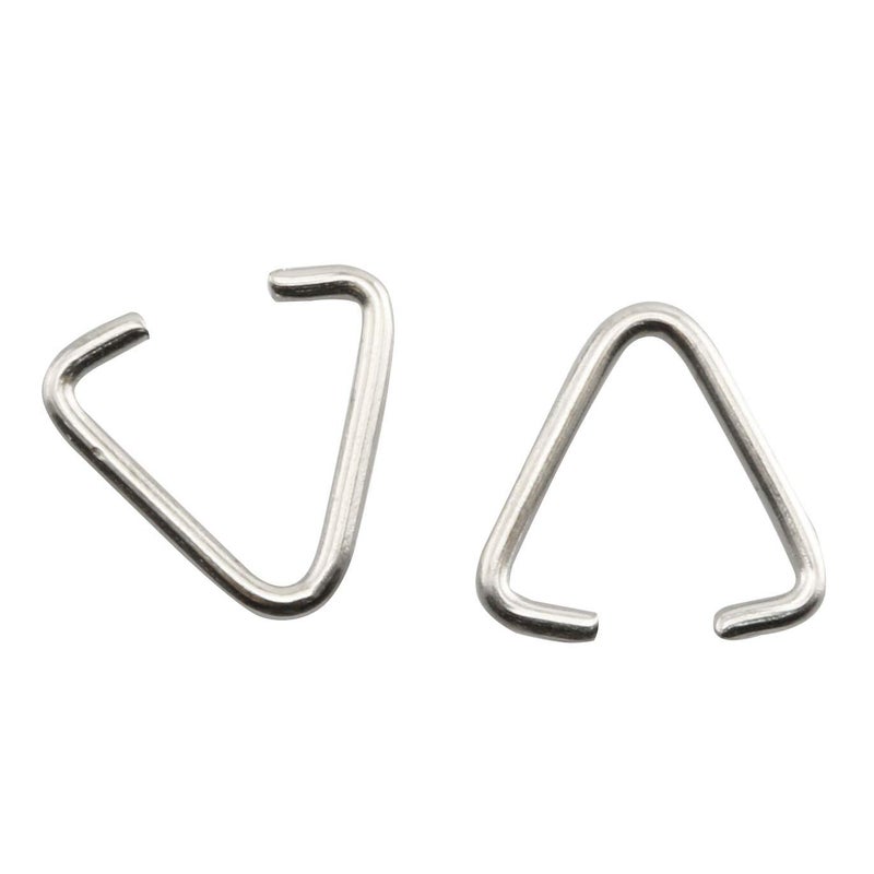JCBIZ 100pcs Triangle Open Jump Rings 15mm for Decoration Jewelry DIY Accessories - Image 3