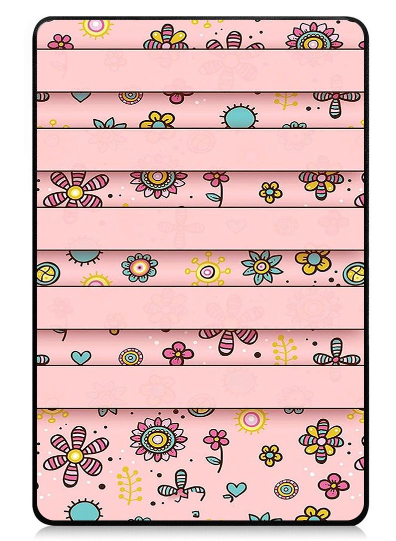 Theodor Protective Flip Case For Xiaomi Pad 7 & Xiaomi Pad 7 Pro With Trifold Stand Auto Wake Sleep Shockproof Cover - Small Flowers - Image 1