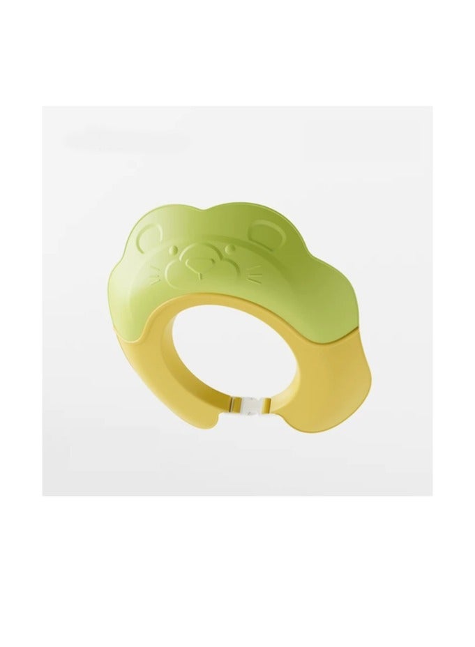 فول جوي قبعة استحمام للأطفال  لحماية العين والأذن مع شريط مرن قابل للتعديل للأطفال الرضع - Image 1