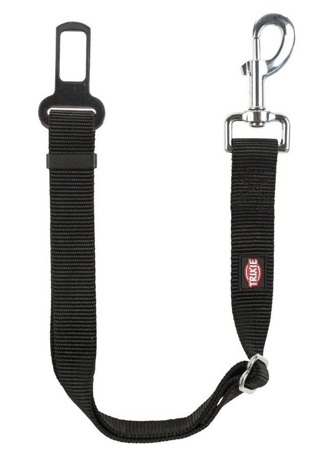 Replacement Short Leash (Seatbelt For Car) Nylon Leash With Stainless Steel Hooks | Adjustable Strap To Suit The Length According To Your Comfort - Black 45-70 Cm/25 Mm - pzsku/Z9E8FE387BF4A9EAD5116Z/45/_/1728309577/8d21c883-0725-4276-b68e-825b8b0f223e