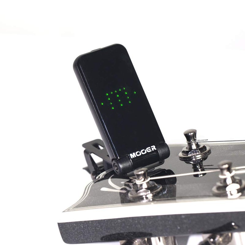MOOER Clip on Tuner Electric Guitar Tuner Bass Guitar Tuner Acoustic Guitar tuner Chromatic tuner All Instruments Tuner - Image 5