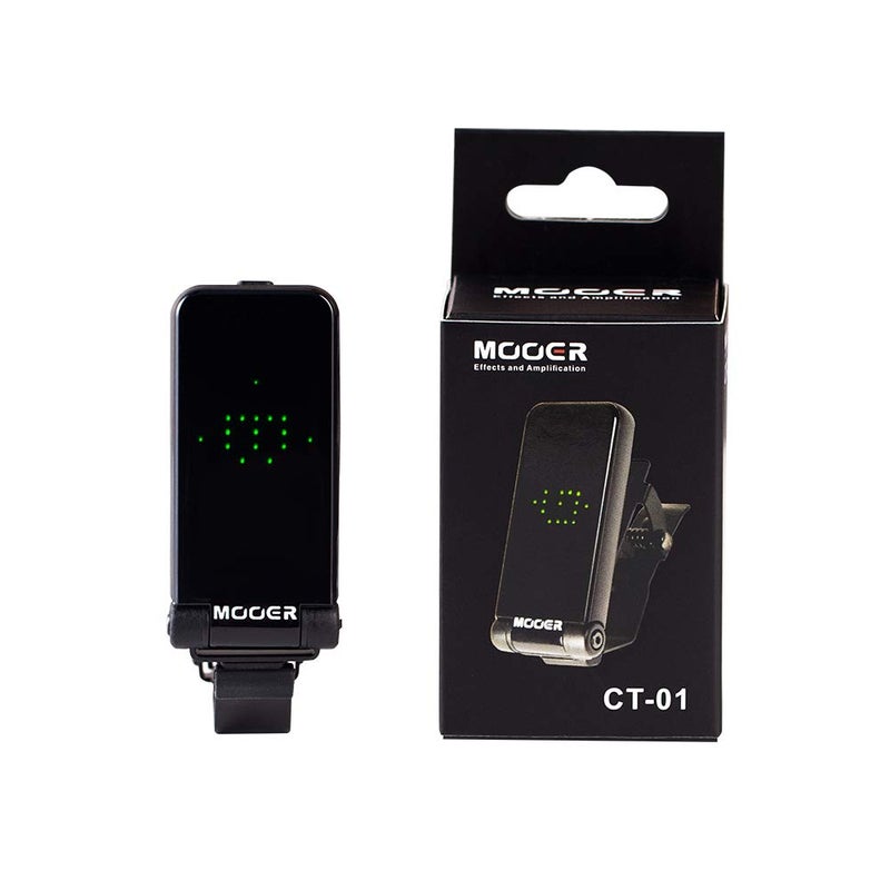 MOOER Clip on Tuner Electric Guitar Tuner Bass Guitar Tuner Acoustic Guitar tuner Chromatic tuner All Instruments Tuner - Image 3