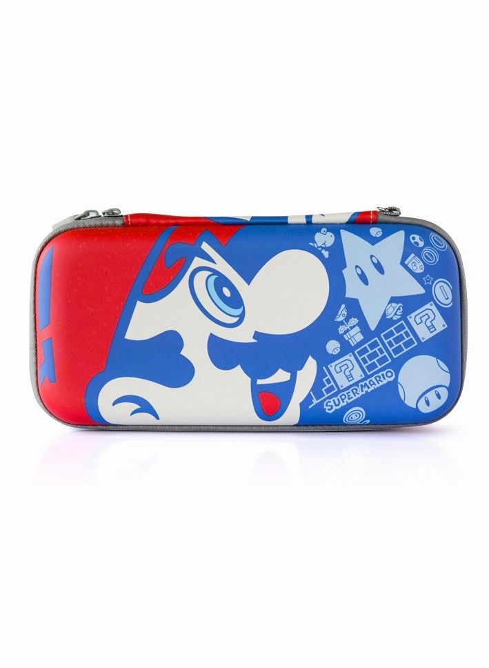 Carrying Case for Nintendo Switch Super Mario Protective Cover Portable Travel Hard Case Bundle with Game Case  - Image 1