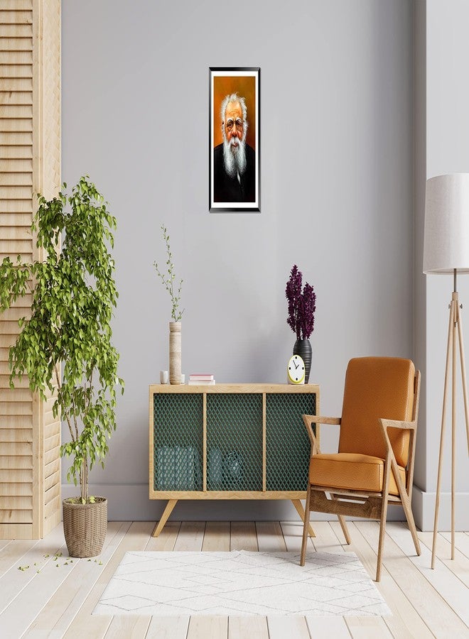 DBrush Periyar Ji Artwork Painting Periyarji Indian Politician Photo Frame For Wall Office Decorative Item 14x20 Inch Portrait Big Size Synthetic wood (Laminated Coated) - Image 2