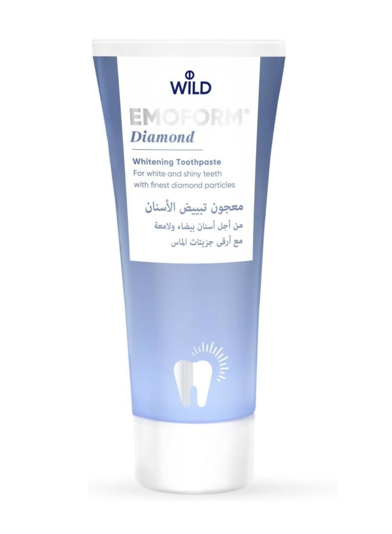 Emoform Diamond Toothpaste 75ml Antibacterial