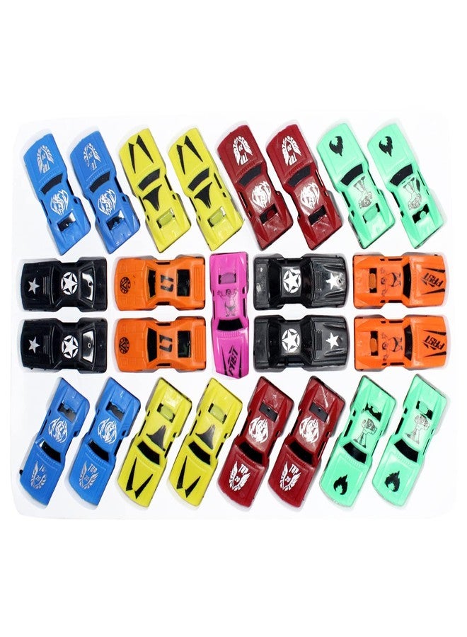 EXPORTTANZA Pack of 25Toy Cars Push and Go Play Set Friction Powered Car Pull Back Vehicles Transport Tools Gifts for Babies Toddlers Kids Boys Girls Age 3+ Years Old - Image 2