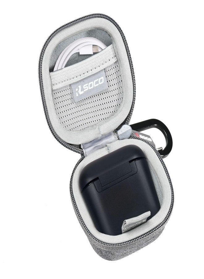 RLSOCO Carrying Case for Sennheiser ACCENTUM Open Wireless Earbuds - Grey (Case Only) - Image 1