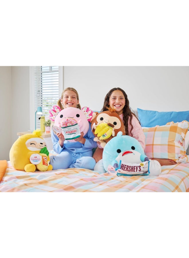 Snackles 77573H Shark (Hershey, Cookie n Cream) Series 2 35 cm Plush Toy Medium (35 cm) - Image 5
