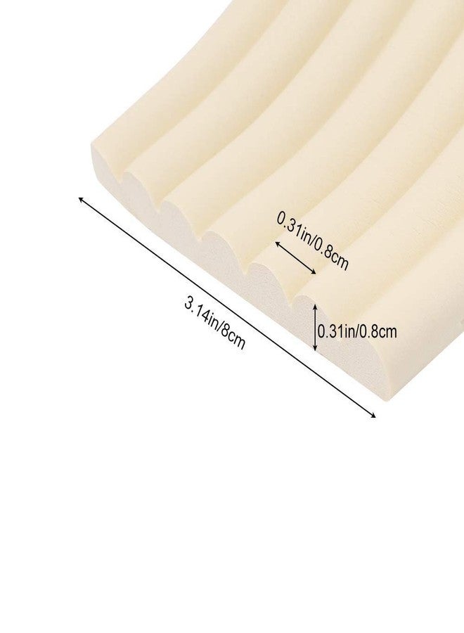 Vortipu Baby Proofing Edge Corner Protector, Soft Rubber Foam Table Bumper Guard with 3M Pre-Taped Extra Large Strip, 6.5ft Heavy-Duty Corner Protection for Baby Safety (Cream) - Image 2