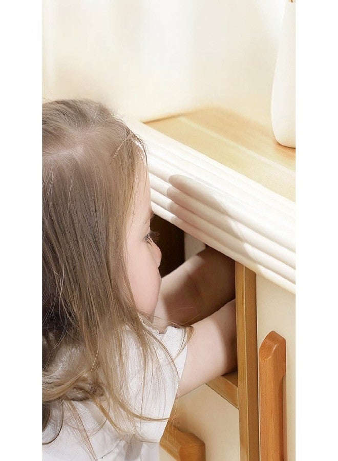 Vortipu Baby Proofing Edge Corner Protector, Soft Rubber Foam Table Bumper Guard with 3M Pre-Taped Extra Large Strip, 6.5ft Heavy-Duty Corner Protection for Baby Safety (Cream) - Image 4