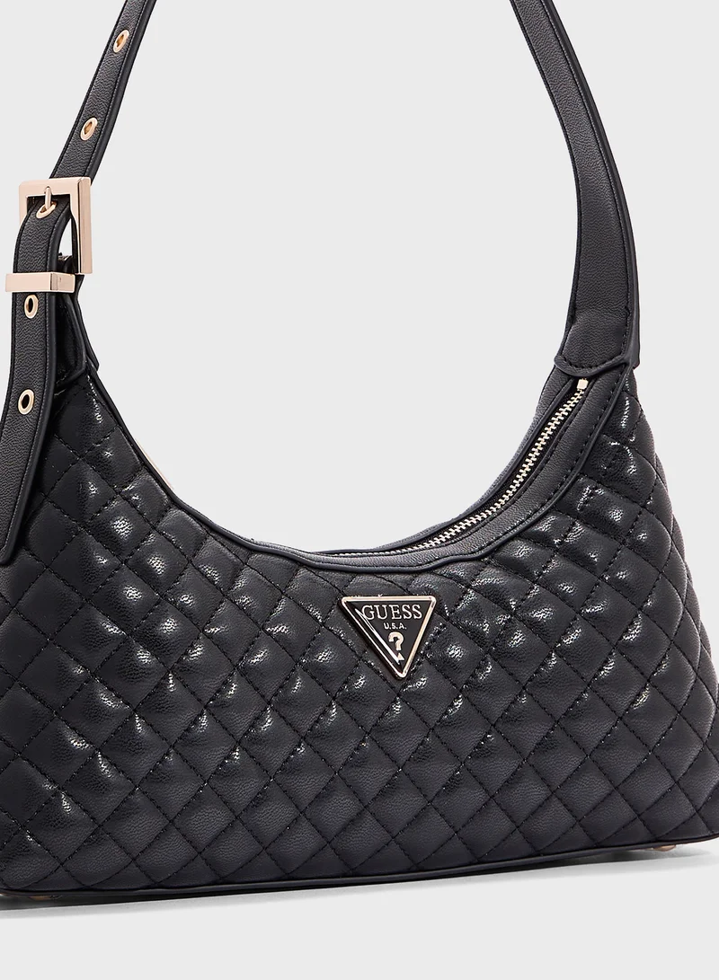 GUESS Eco Rianee Shoulder Hobo