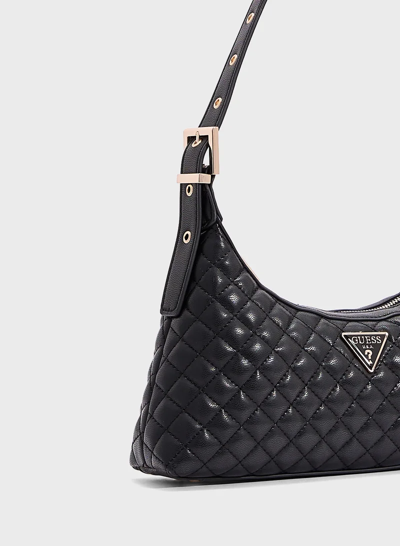 GUESS Eco Rianee Shoulder Hobo