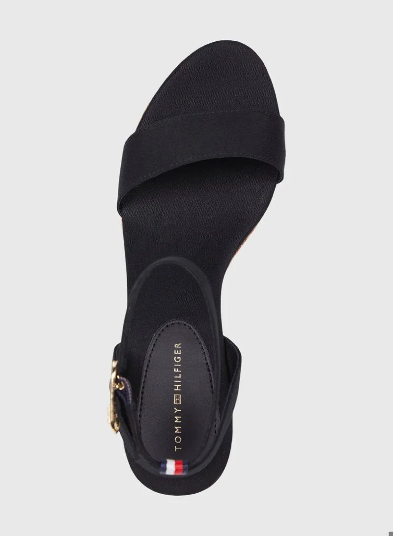 TOMMY HILFIGER Cork Mid Wedge Sandals