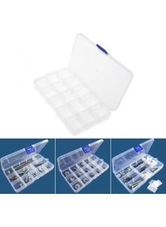 15 Compartments Adjustable Plastic Organizer Box Sewing Box Jewelry Box Organizer Box - pzsku/Z9E90948DC0E18FEEC8BCZ/45/_/1736928513/cf15ca22-c725-480f-b125-e0911c856a6b