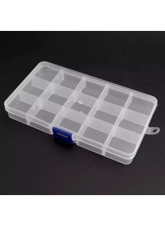 15 Compartments Adjustable Plastic Organizer Box Sewing Box Jewelry Box Organizer Box - pzsku/Z9E90948DC0E18FEEC8BCZ/45/_/1736928516/c93e29ff-b76e-4dcb-92cd-9ceabcef5b8f