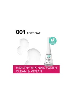 BOURJOIS PARIS Bourjois Healthy Mix Vegan Nail Polish – 001 –  Topcoat, 9ml  - Image 1