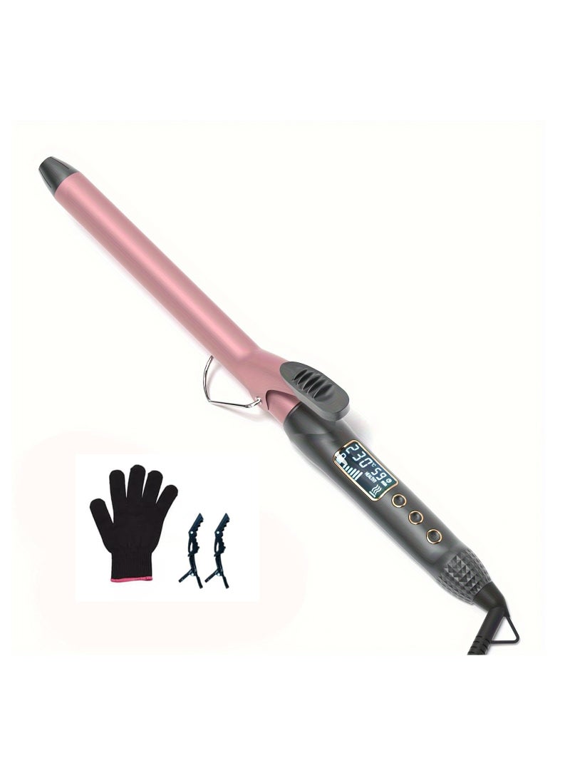 عربست أداة تجعيد الشعر مقاس 25 مم مع أداة تجعيد الشعر ذات الأسطوانات الطويلة سيراميك شعر مكواة شعر  فير شعر - Image 1