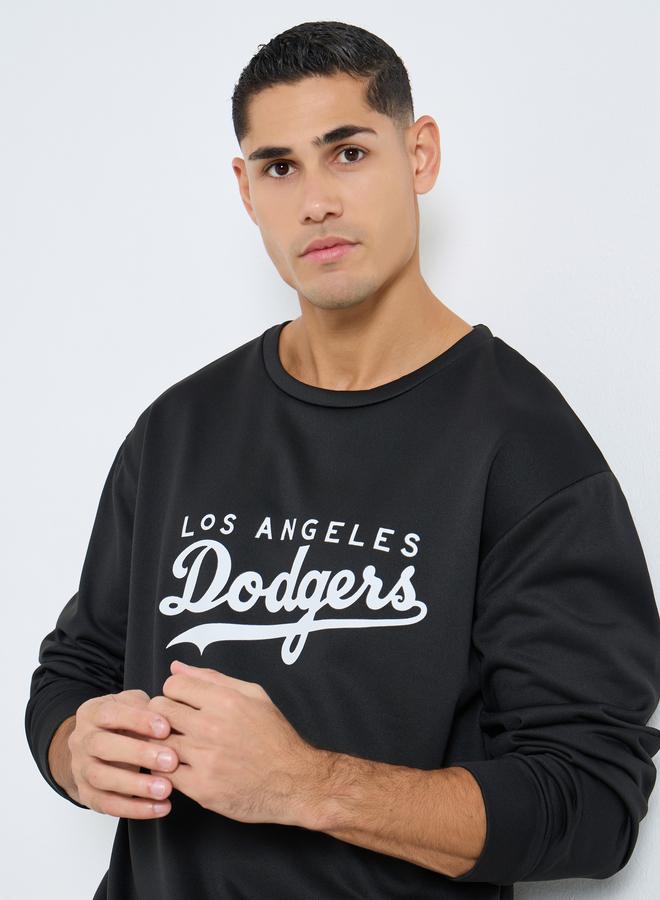 تايك تو سويت شيرت بطبعة دودجرز - Image 1