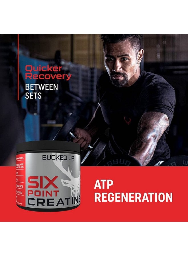 Bucked Up Six Point Creatine™ Six Types of Creatine - for Men and Women - Image 5