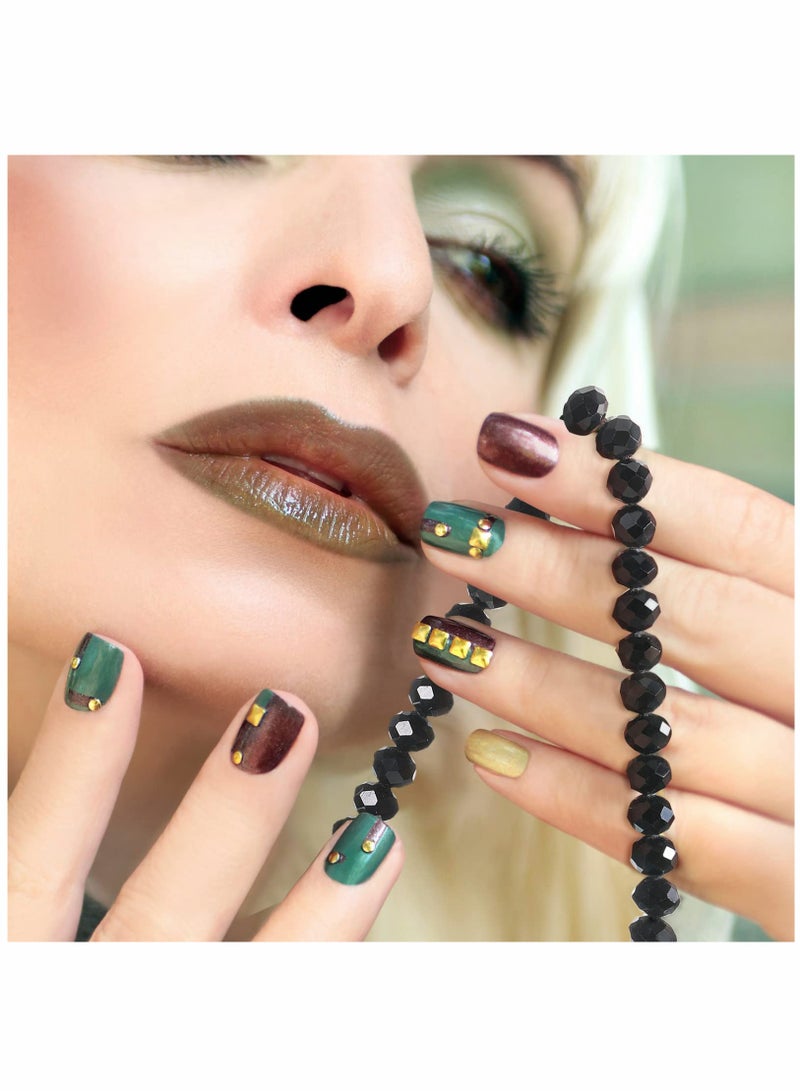 3 Pcs Cell Phone Lanyard Strap, Charm Bling Crystal Beads Hand Wrist Lanyard Strap String, Women's Wristlet for Cell Phone Camera Purse MP3 MP4 iPod PSP Keychain (Red+Black+Purple) - Image 5