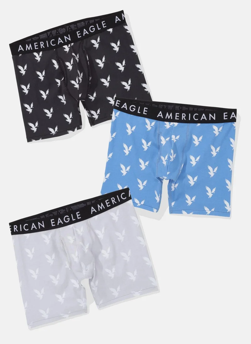 امريكان ايجل 3 Pack 4.5 Logo Band Classic Boxers