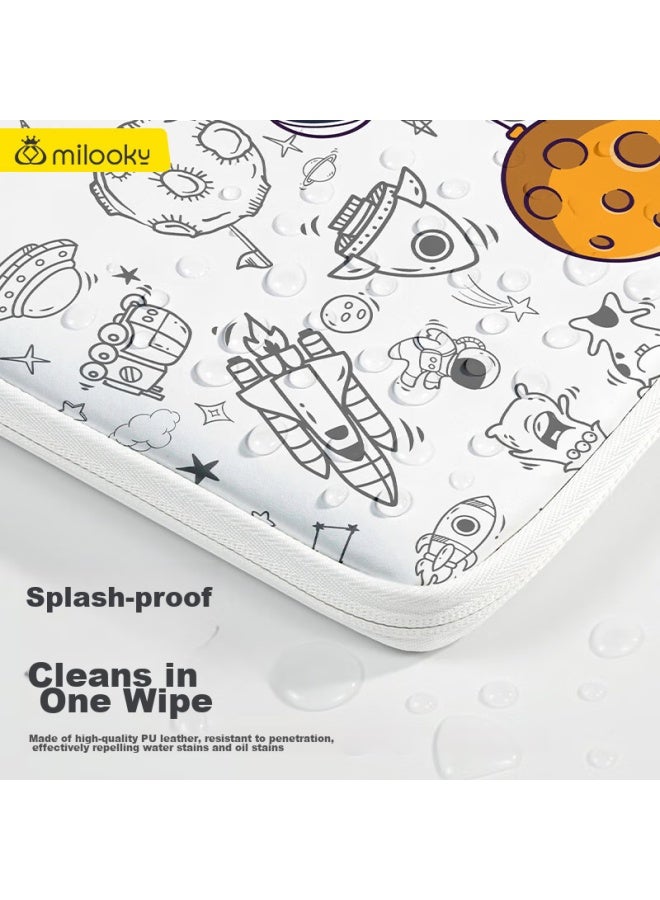 Milooky Ipad Storage Bag, Handheld Tablet Case For Ipad 10.2/air 10.9, Protective Cover - Image 5
