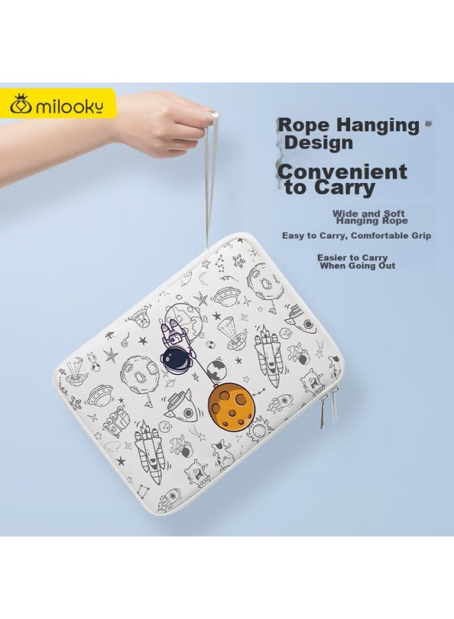 Milooky Ipad Storage Bag, Handheld Tablet Case For Ipad 10.2/air 10.9, Protective Cover - Image 3