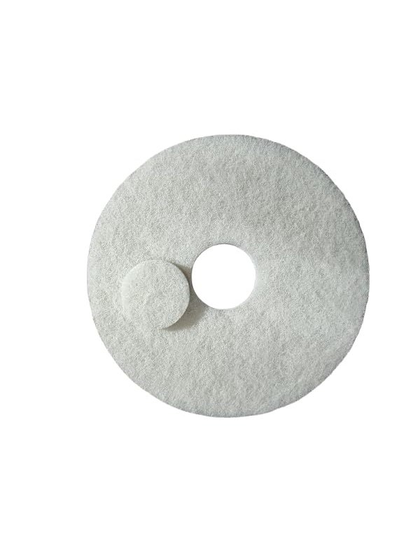 pioneerabrasive Pioneer AbbrasiveVelcro Pad 17 Inch 5pcs Pioneer AbbrasiveVelcro Pads for Marble Granite Stone Polishing Compatible with Polisher Machines 17 Velcro Pad for Stone Restoration and Grinding  - Image 4