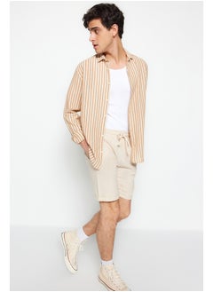 Ecru Regular Fit Linen Look Shorts TMNSS23SR00030 - pzsku/Z9E9128C0A5626F8FC132Z/45/_/1730941029/489ef6af-9fee-4aa7-a783-9cb20f1a0604