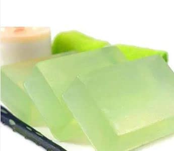MIHAI ALOEVERA Melt and Pour Soap Base  Gylcerine Natural Pure Organic SLS Sles Paraben and Alcohol Free for Soap Making Hand Soap Craft Soap 300GM SAMPLE Aloe Vera 10KG - Image 2