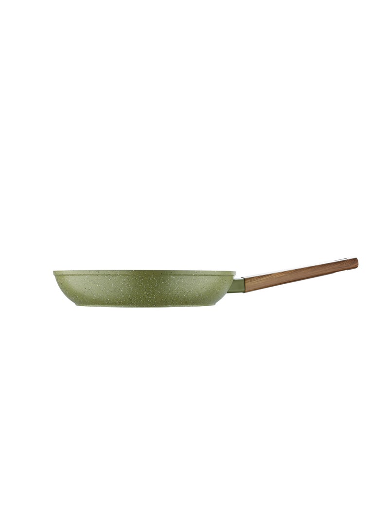 BERGNER ACADIA FORGED ALUMINUM  FRYPAN 22X4.70CM WITH  INDUCTION BOTTOM, GREEN COLOR, BG56230GR  - Image 2