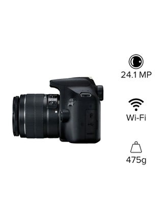 EOS 2000D DSLR Camera With 18-55 DC Lens 24.1 MP APS-C Sensor Optical Viewfinder - view 3