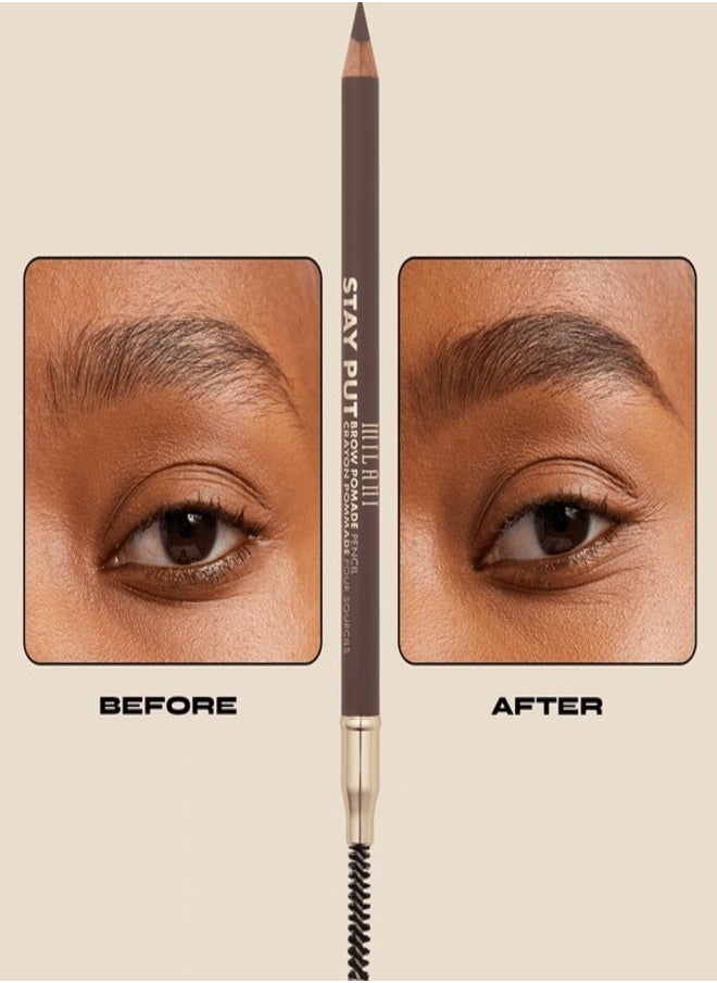 MILANI - MILANI  Stay Put Brow Pomade Pencil-01 Soft Taupe 1g - Image 1