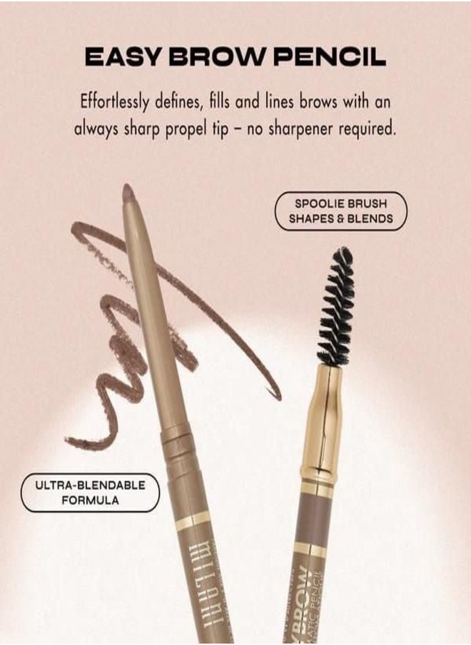 MILANI - MILANI  Stay Put Brow Pomade Pencil-01 Soft Taupe 1g - Image 1