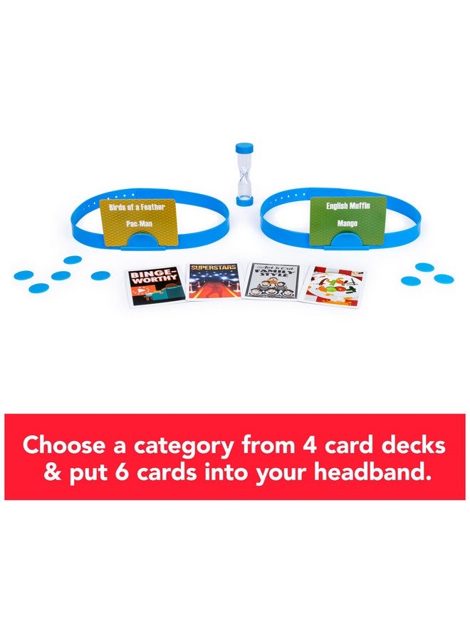 Spin Master Games, Head’s Up. 4th Edition, Easy to Play for Family Game Night, Fun for Adult, Teens & Kids, 2-6 Players, for Ages 8 & Up - Image 5