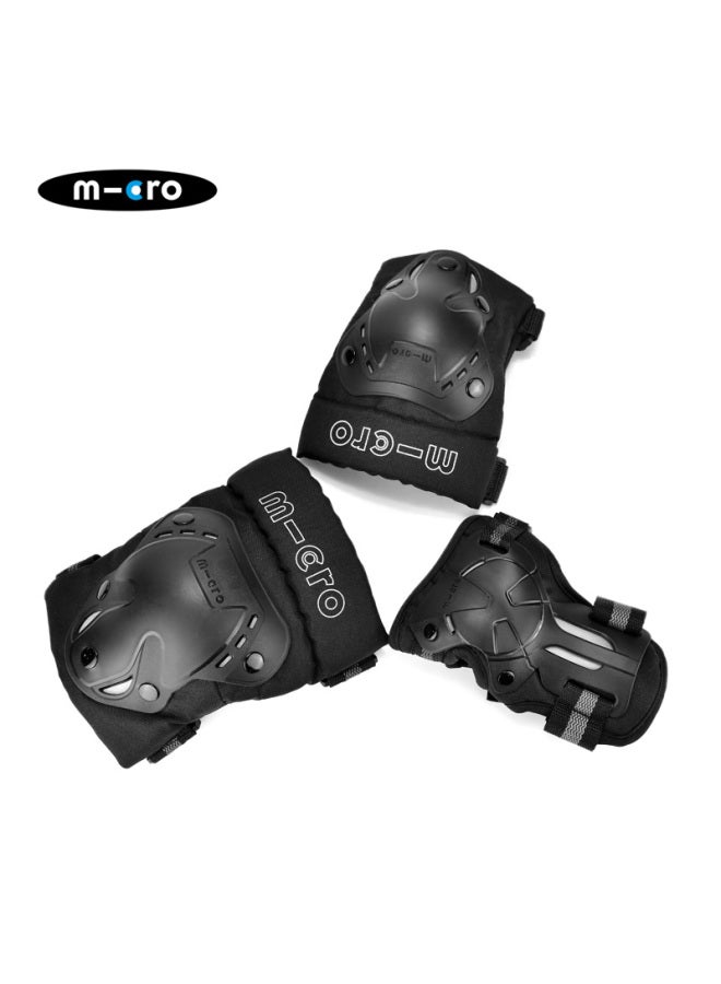 M-Cro Micro Maiguo Roller Skating Protective Gear, Children's And Adults' Sports Set With Wrist Guards, Knee Pads, Elbow Pads, Colorful Protective Equipment, Size M - Image 3