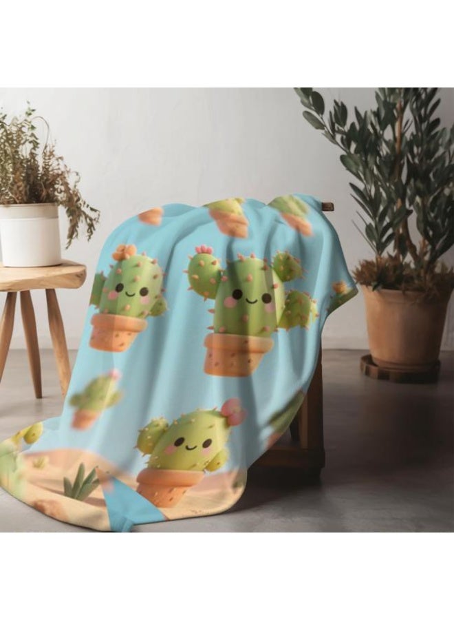 عام بطانية رقيقة من الفانيلا الكرتونية للأطفال والرضع (دافئة ومريحة، ومناسبة للنوم والألعاب) 70 سم * 100 سم - Image 5