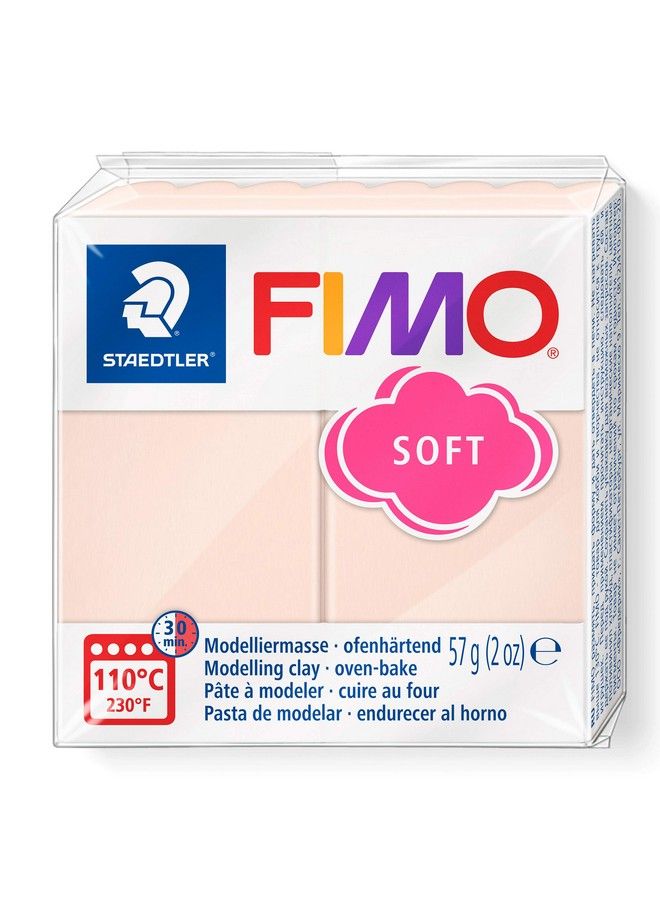 STAEDTLER Fimo Soft Polymer Clay Oven Bake Clay For Jewelry Sculpting Crafting Light Flesh 802043 - Image 2