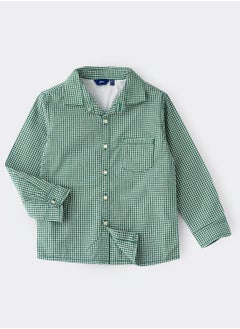 Long slv woven shirt