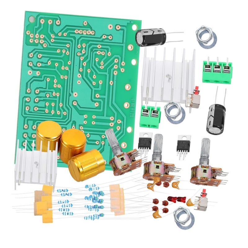 مجموعة لوحة مضخم الطاقة ثنائي القنوات 2x100W ستيريو صوتي سهل التجميع - Image 1