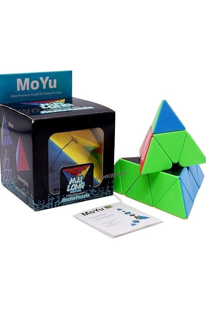 MoYu Moyu Pyramid Shape Rubik Cube - Engaging Fun for Kids - Image 1