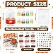Gosodeny 36 Set Basketball Party Favor Mini Finger Basketball Games Basketball Accessories Stickers and Gift Bags Sport Fans Team Gift for Sport Basketball Team Lovers Players Gifts Sport Accessories - Image 4
